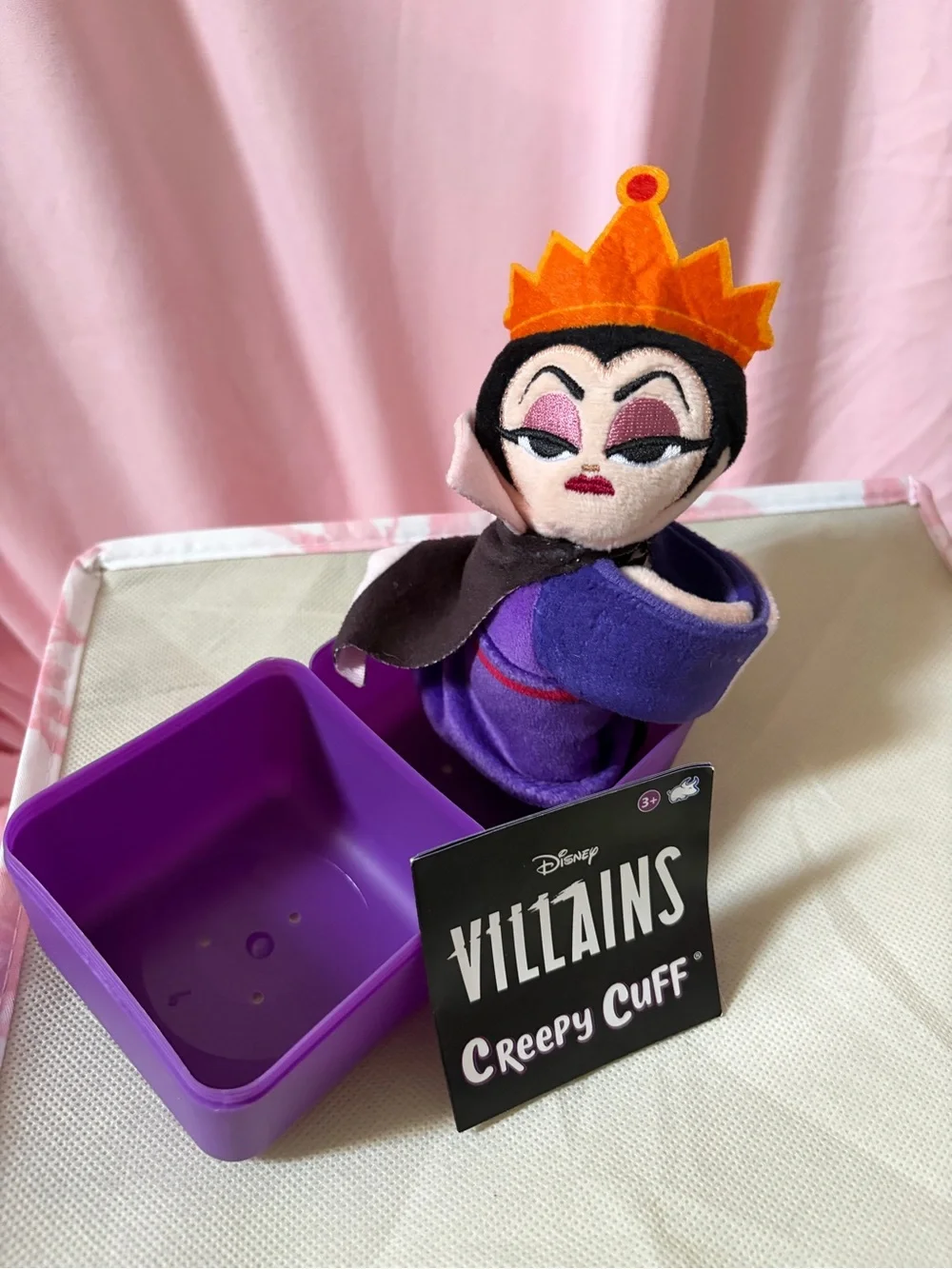 NEW Disney Evil Queen Cutie Cuff Plush Toy